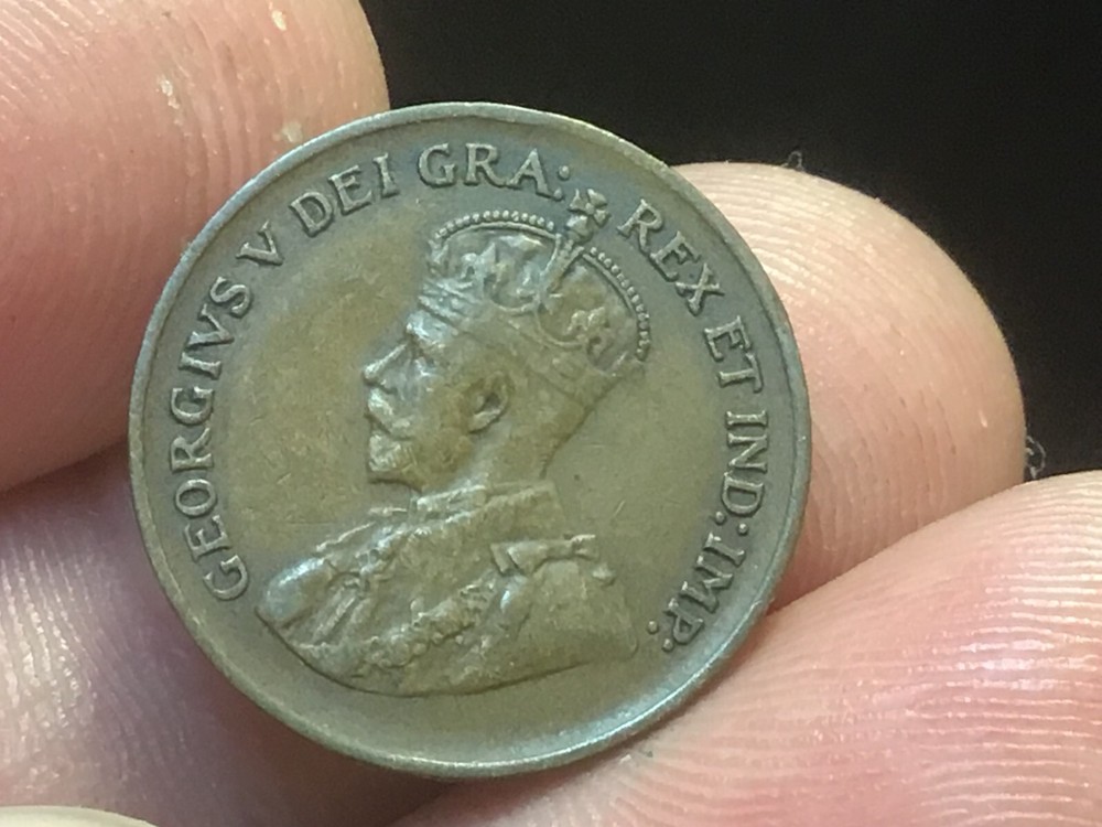 1932 Canada Cent, Canadian Penny, 1 Cent