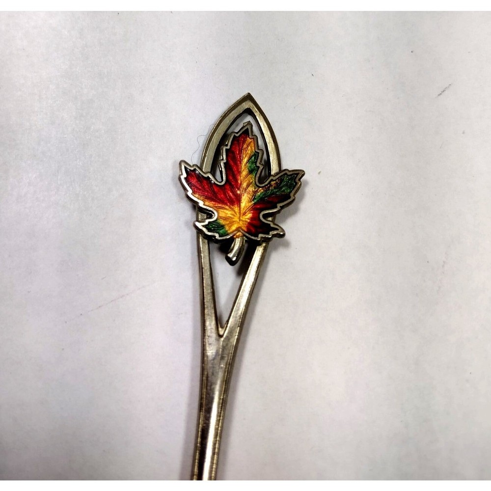 Vancouver B.C. Souvenir spoons mini British Columbia Maple Leaf
