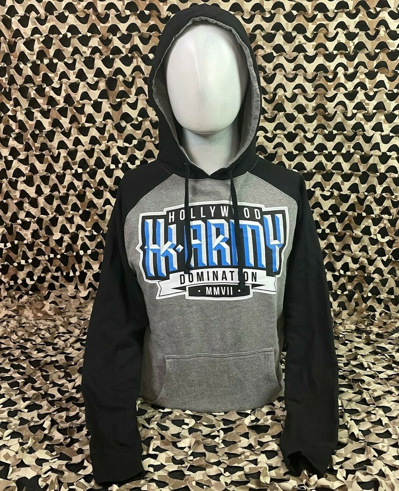 NEW HK Army Royal Pull Over Hooded Sweatshirt - Grey - Medium