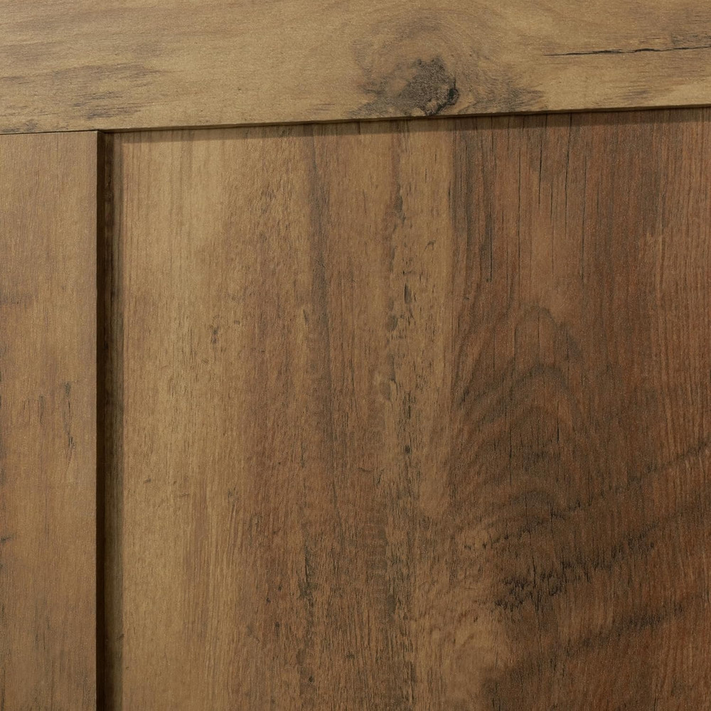 Rustic Pine Storage Cabinet - Versatile Organization Solution