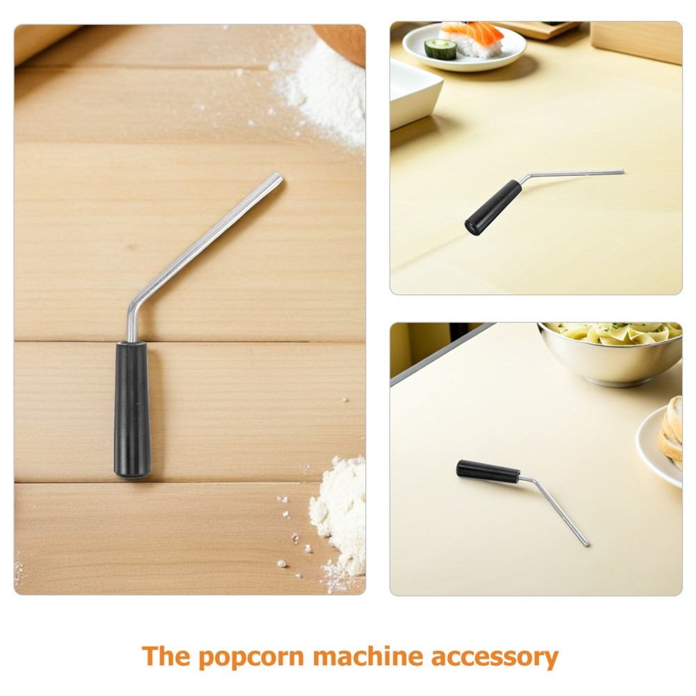 2 Pcs Popcorn Machine Handle Cooker Replacement Universal for Maker