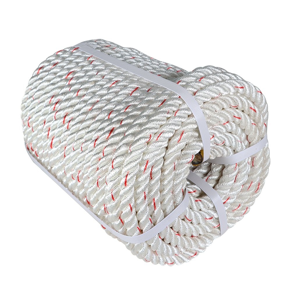 5850Lbs Double Braid Polyester Arborist Bull Rope Pulling Rigging Line 1/2"×150'