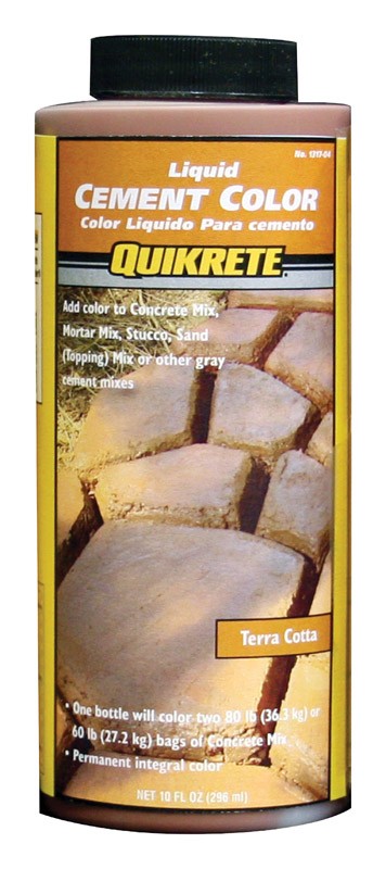 QUIKRETE Liquid Cement Color 10 oz Terra Cotta