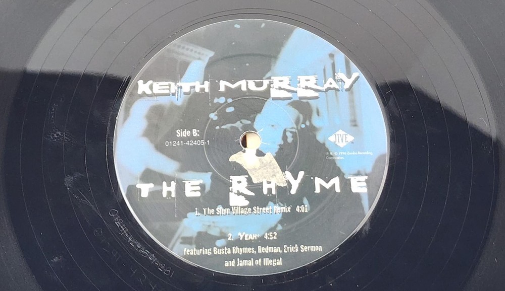Keith Murray The Rhyme Vinyl Record - Jive