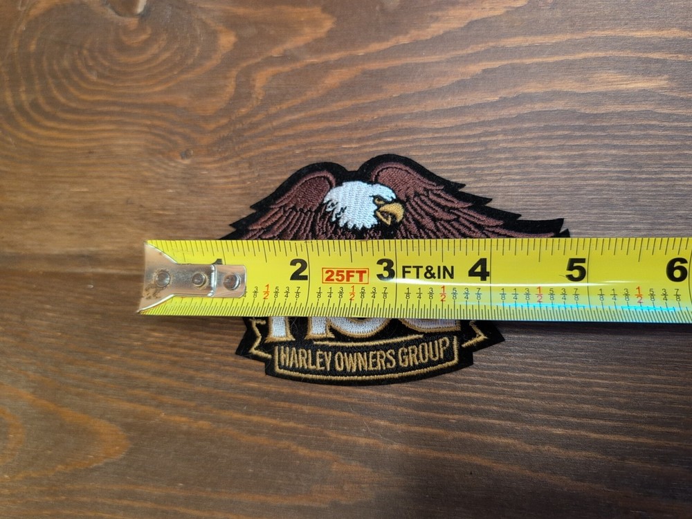 Harley Eagle Patch 3x5in Harley Owners Group