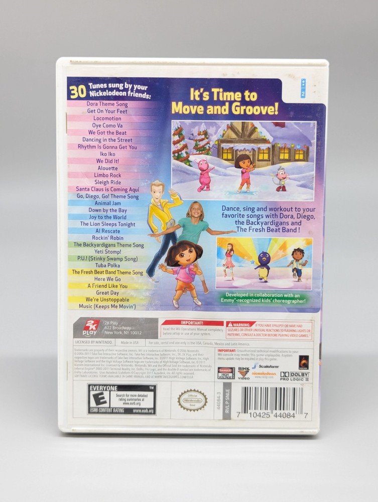 Nickelodeon Dance Nintendo Wii Original Replacement Case & Manual Only No Game