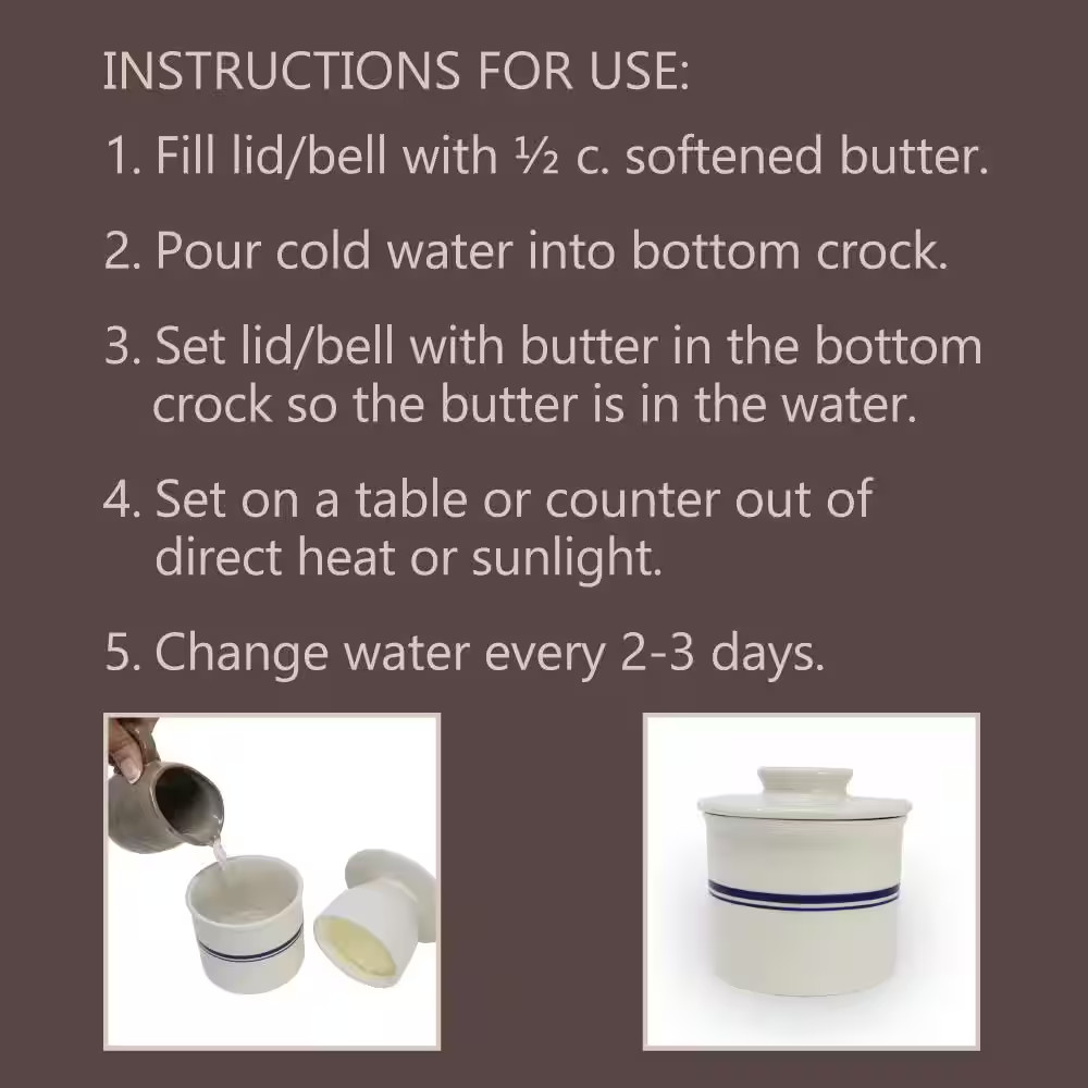 Butter Keeper Crock
