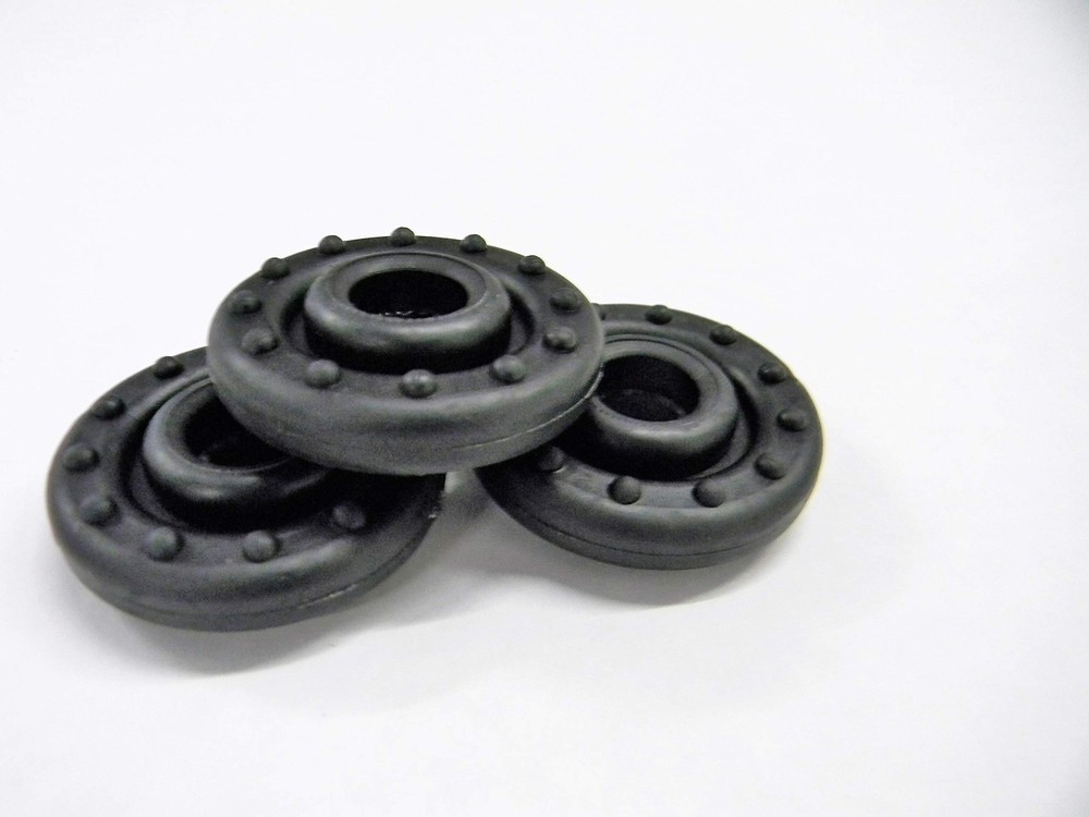 Bowjax SilenceSaver Stabilizer Dampeners (3 Pack), Black, 5/8"