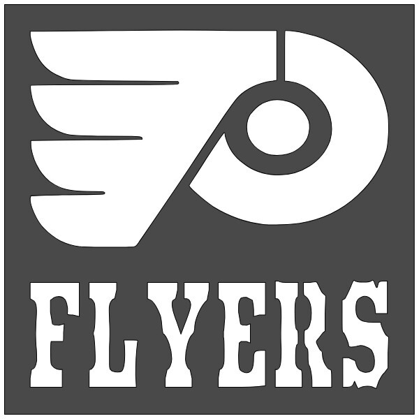 10"x10" Clear Plastic Stencil - Flyers (SC824)*****