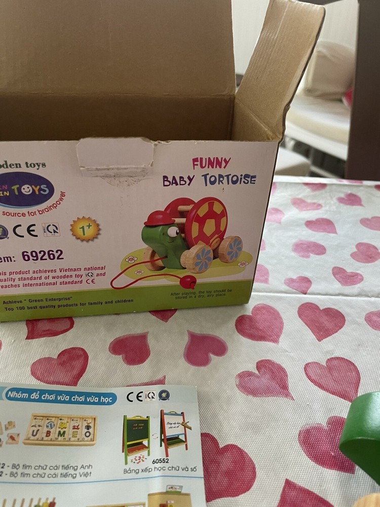 Win Win Toys Rolling Tortoise With Bell