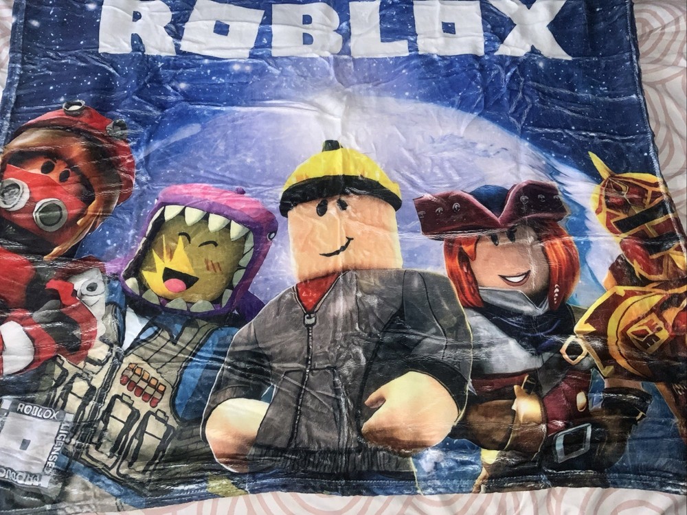 New Roblox plush Throw Blanket 40x50