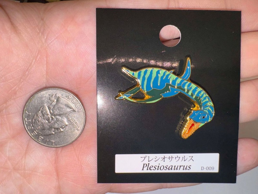 Plesiosaurus Pin Badge from Japan