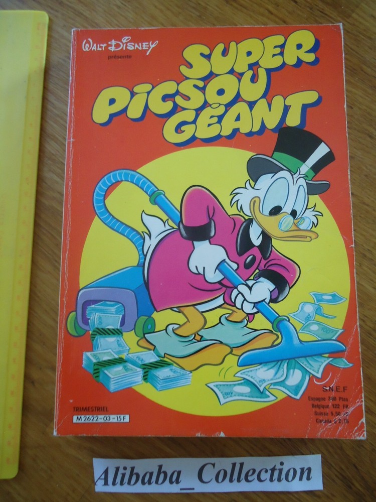 Super Picsou Géant 3 Series Collection Book Comic