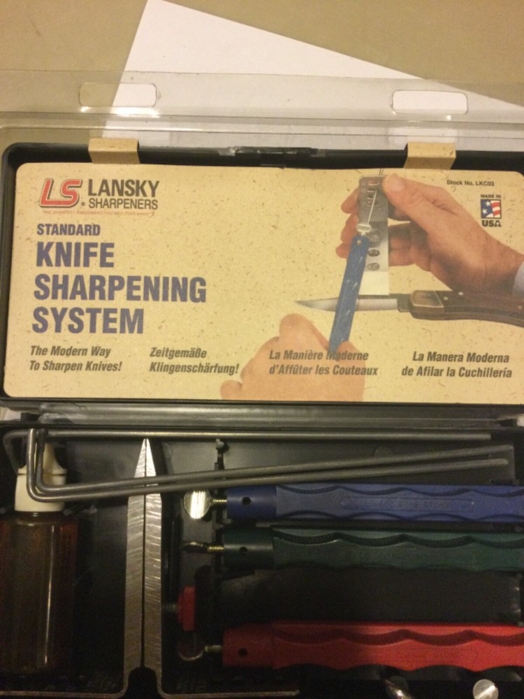 Lansky Standard Knife Sharpening System Part # LKC03. Open box Unused