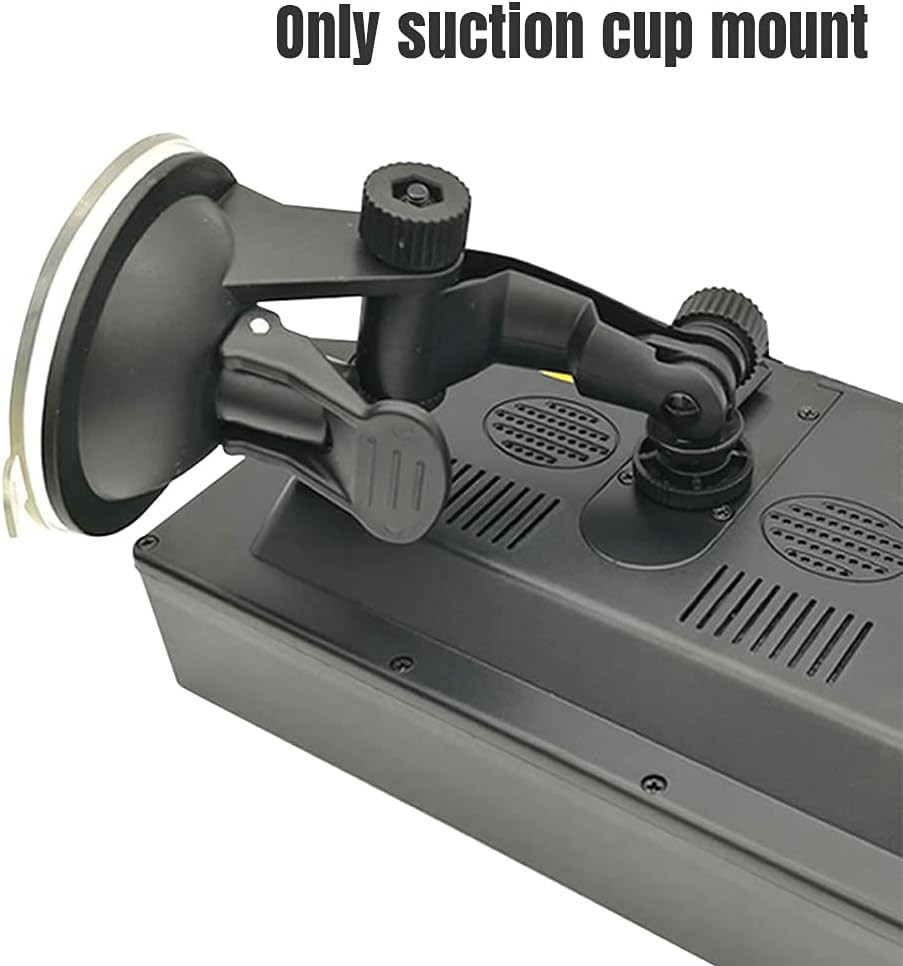 Windshield/Suction Cup Mount Bracket for 7 Inch Display, Dash Cam GPS Holder, Re