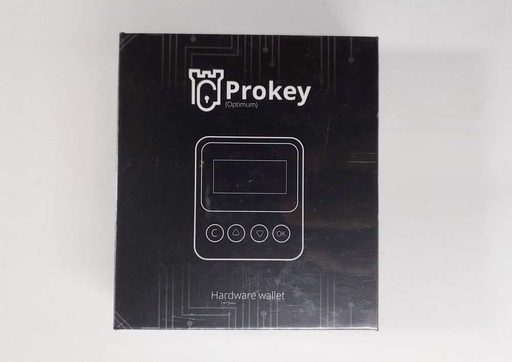 Prokey Optimum Secure Hardware Crypto Wallet • Bitcoin, Crypto Protection