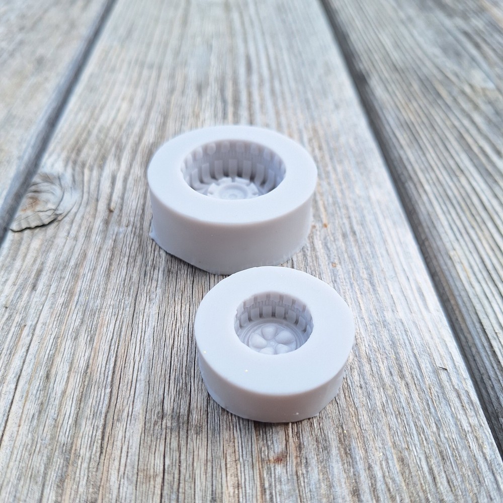 Wheels (Resin soap silicone mold)