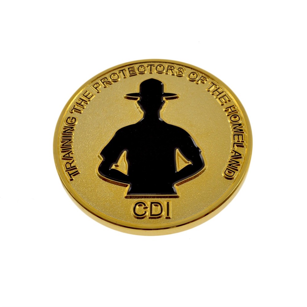 FLETC Course Developer Instructor CDI Challenge Coin Law Enforcement Trainer