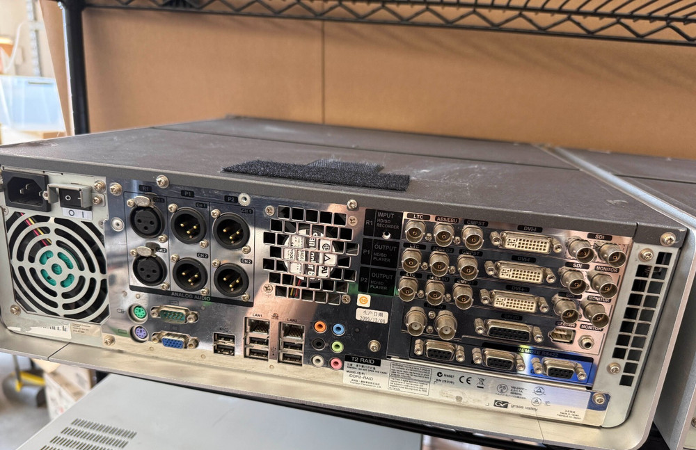 Grass Valley T2 iDDR2 RAIDCL Intelligent Digital Disk Recorder (Part # 101)