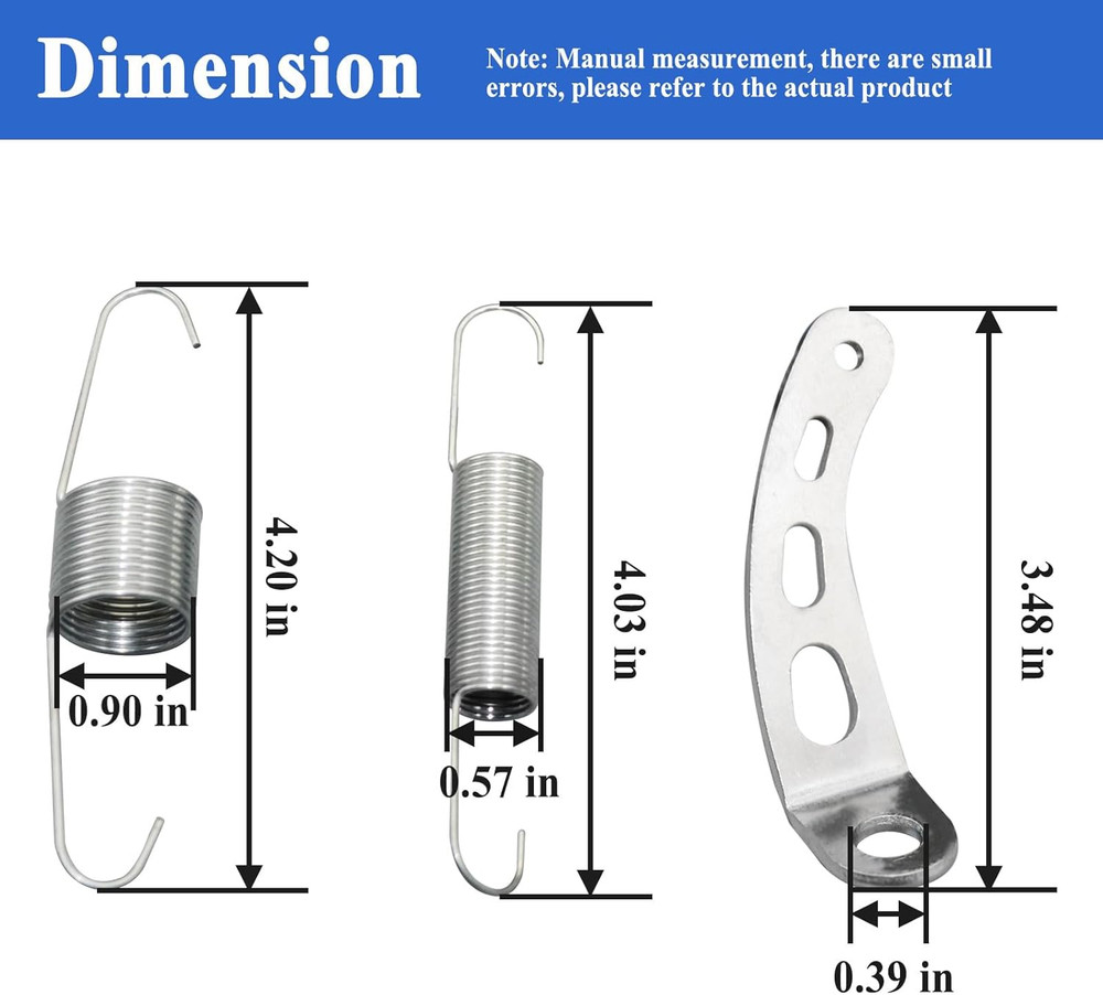 2Sets 4708 Throttle Return Spring Bracket, with 59207 Throttle Return Springs...