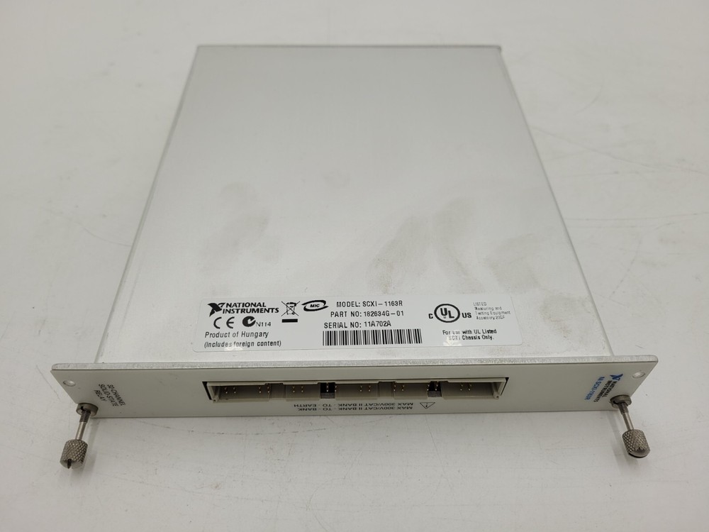 NATIONAL INSTRUMENTS SCXI-1163R