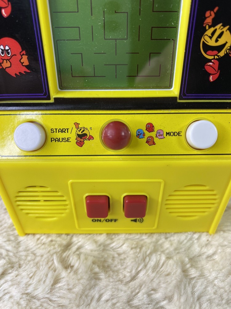 Bandai Namco Classics Pac-Man Retro Handheld Mini Arcade Game Basic Fun TESTED