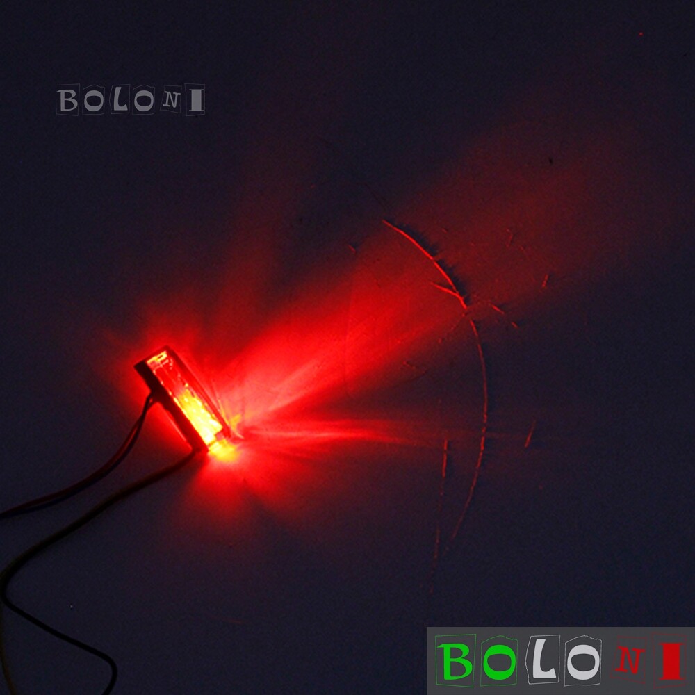 Universal Mini LED Motorcycle Turn Signal Front Rear Blinker Lights Taillight E9