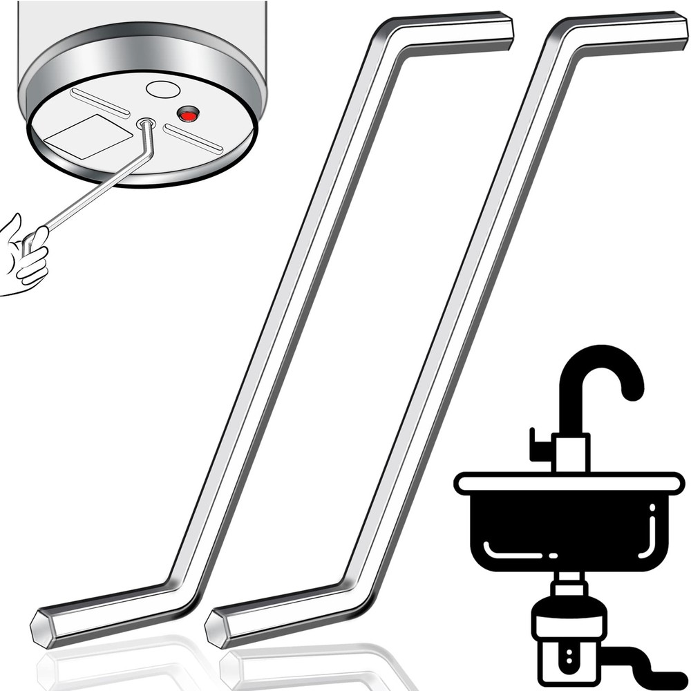 2 Pack Garbage Disposal Wrench Tool Compatible with InSinkErator Garbage Disp...