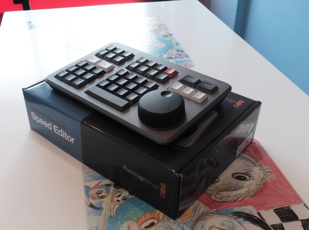 Blackmagic Design DaVinci Resolve Speed Editor Editing Keyboard - Hardware Only