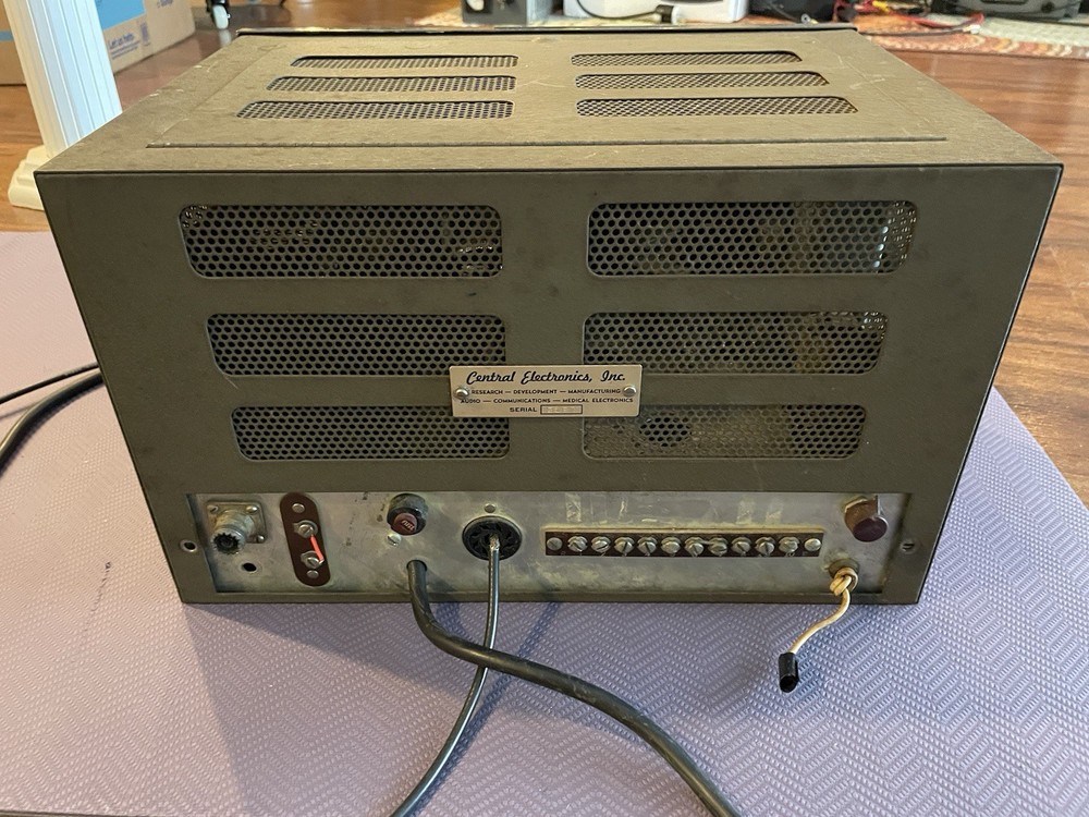 Central Electronics 20A HF SSB/AM/PM/CW Exciter/Transmitter