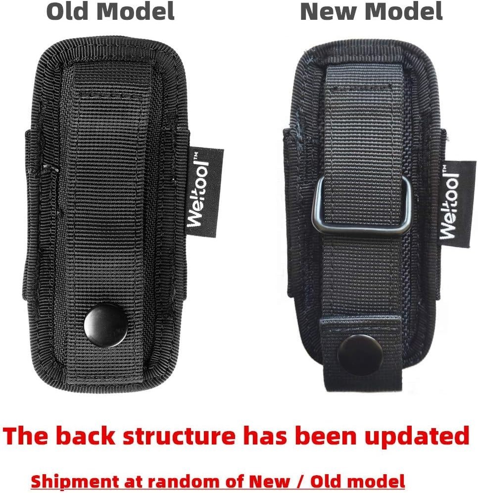 Nylon Flashlight Carry Case with Snap Closure for Easy Access & Protection