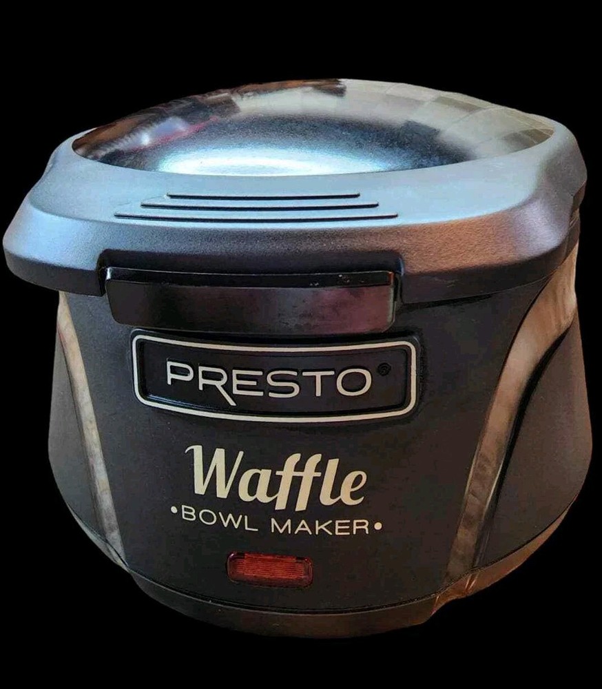 Presto waffle bowl maker