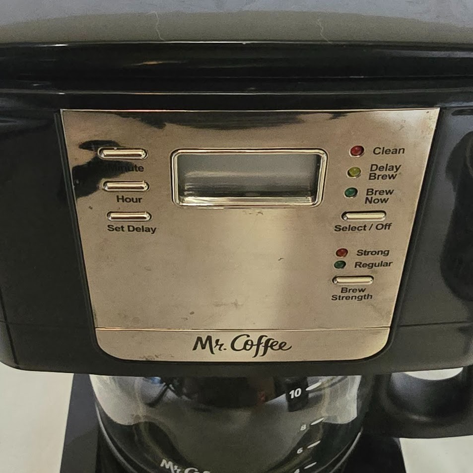 Mr. Coffee JWX23 12-Cup Programmable Coffee Maker w/ Strong Brew