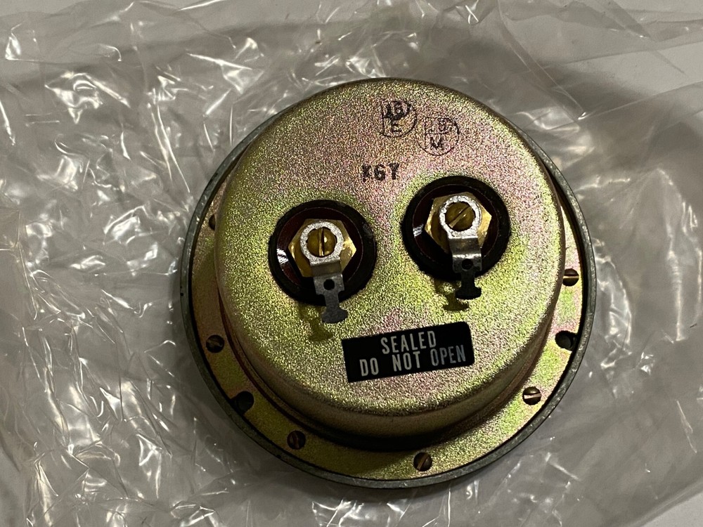 Phaostron Ruggedized 0-500 Volt MR36W500AFVVR 370-10247 Panel Meter -Cracked