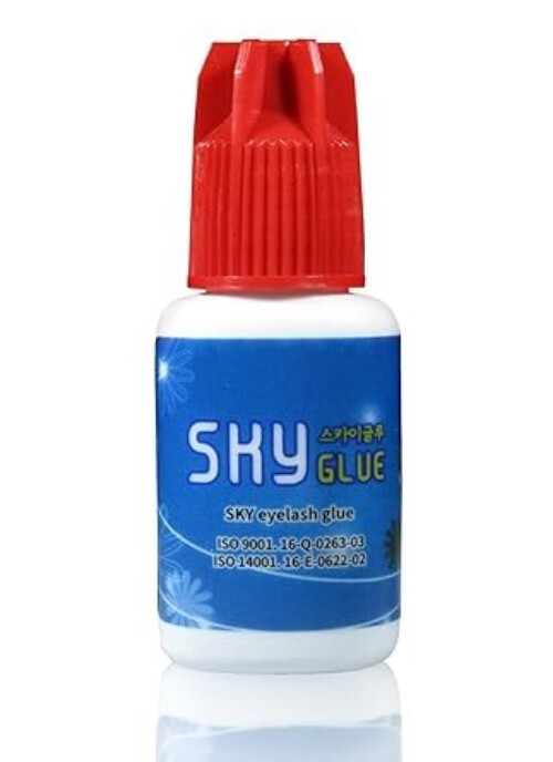 Eyelash Extension Glue Sky S+ / Extra Powerful Strong Black Adhesive