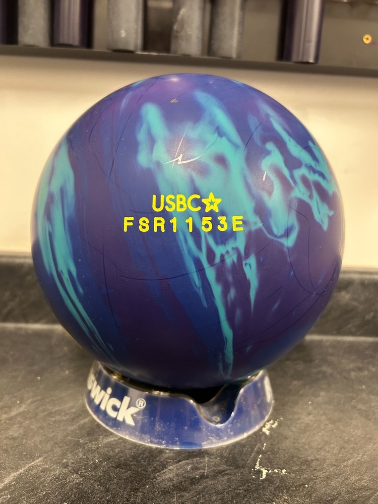 15lb Track CRITERION SOLID Bowling Ball Used! FREE SHIPPING!