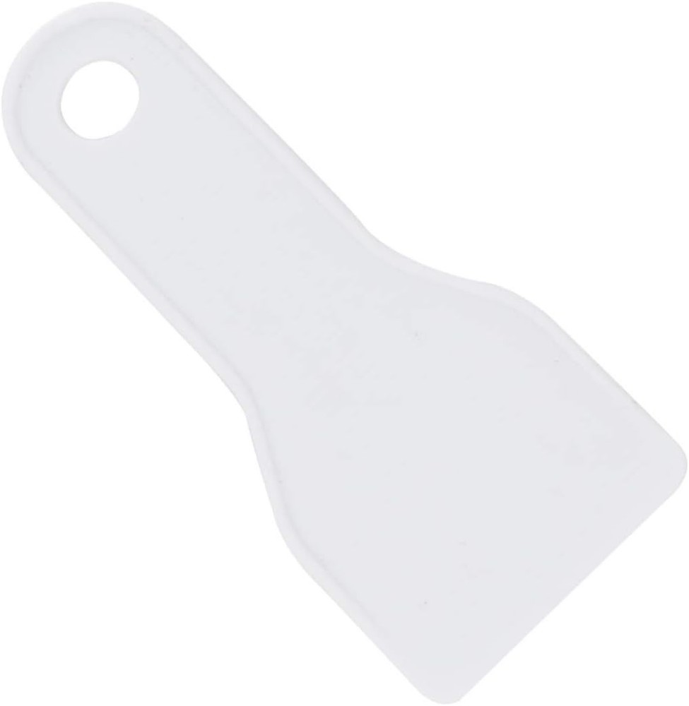 Compact Flat Ice Scraper with Gentle Round Edges - Effortless Winter Tool