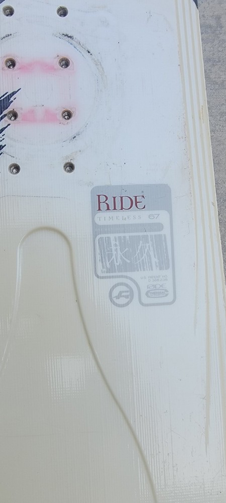 RIDE TIMELESS SNOWBOARD SIZE 167 CM