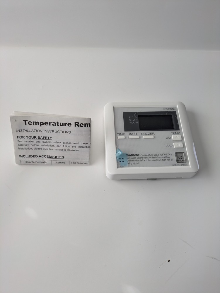 Takagi TM-RE40 - A.O.Smith 9008172005 Temperature Remote Controller