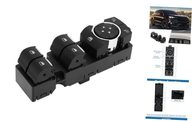 Power Window Switch No.FL3Z14529DA Window Control Switch for Ford Edge