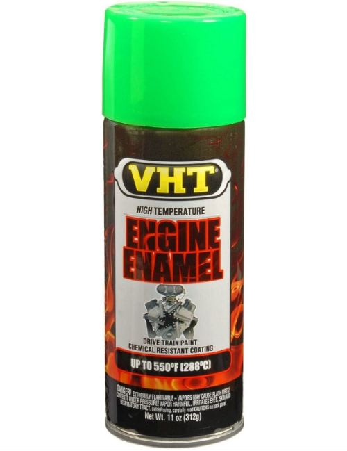 Lime Green Coating Spray Can Brake Caliper Engine Custom Ceramic Paint High Temp