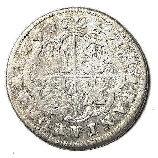1725 Spain 2 Reales