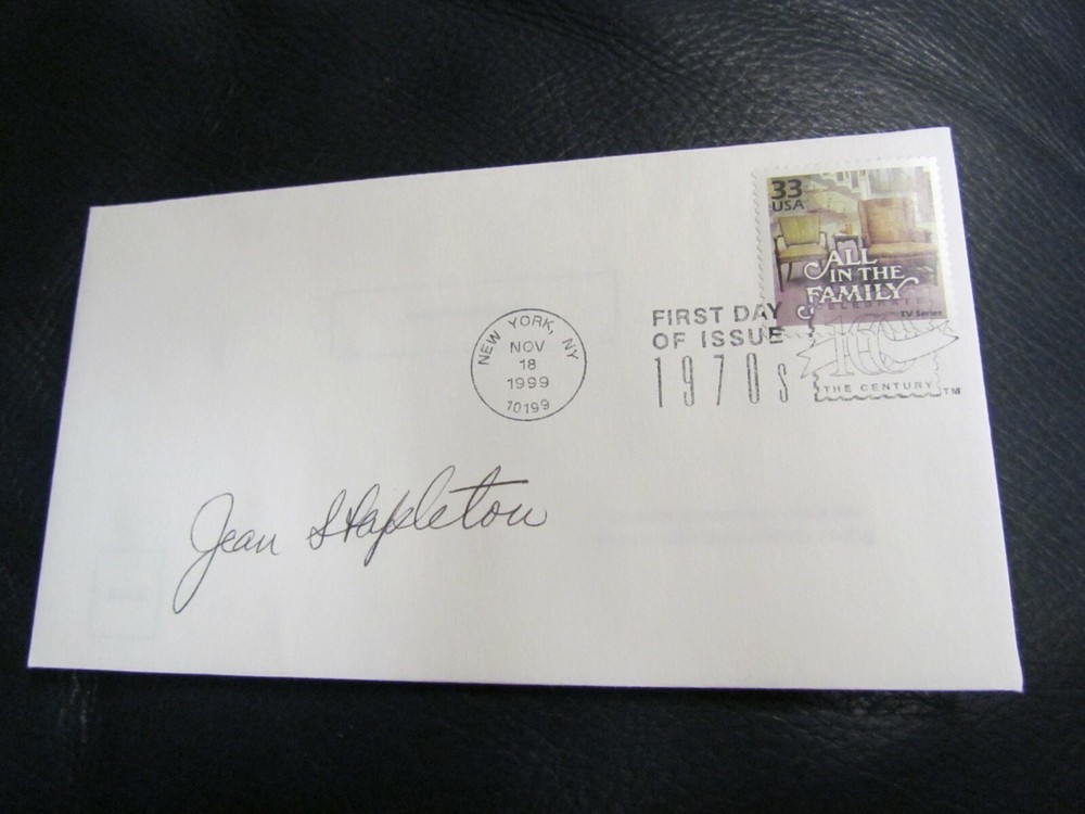 Jean Stapleton Signed Autographed 1st First Day Cover Envelope