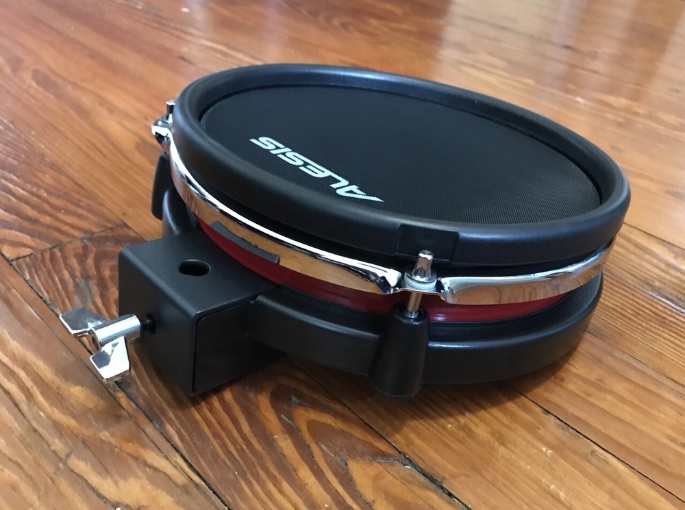 Red Alesis 8" Mesh Drum Pad NEW (Dual-Zone) Command X Tom Snare
