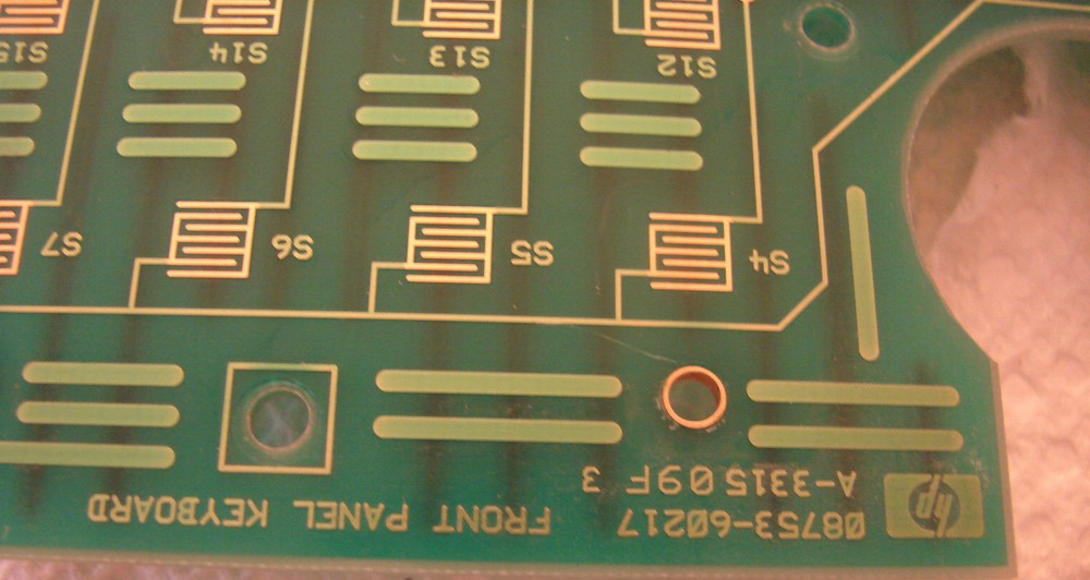 HP Front Panel Keyboard 05753-60217 A-3315 09F3 Board