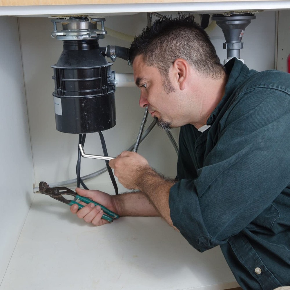 2 Pack Garbage Disposal Wrench Tool Compatible with InSinkErator Garbage Disp...