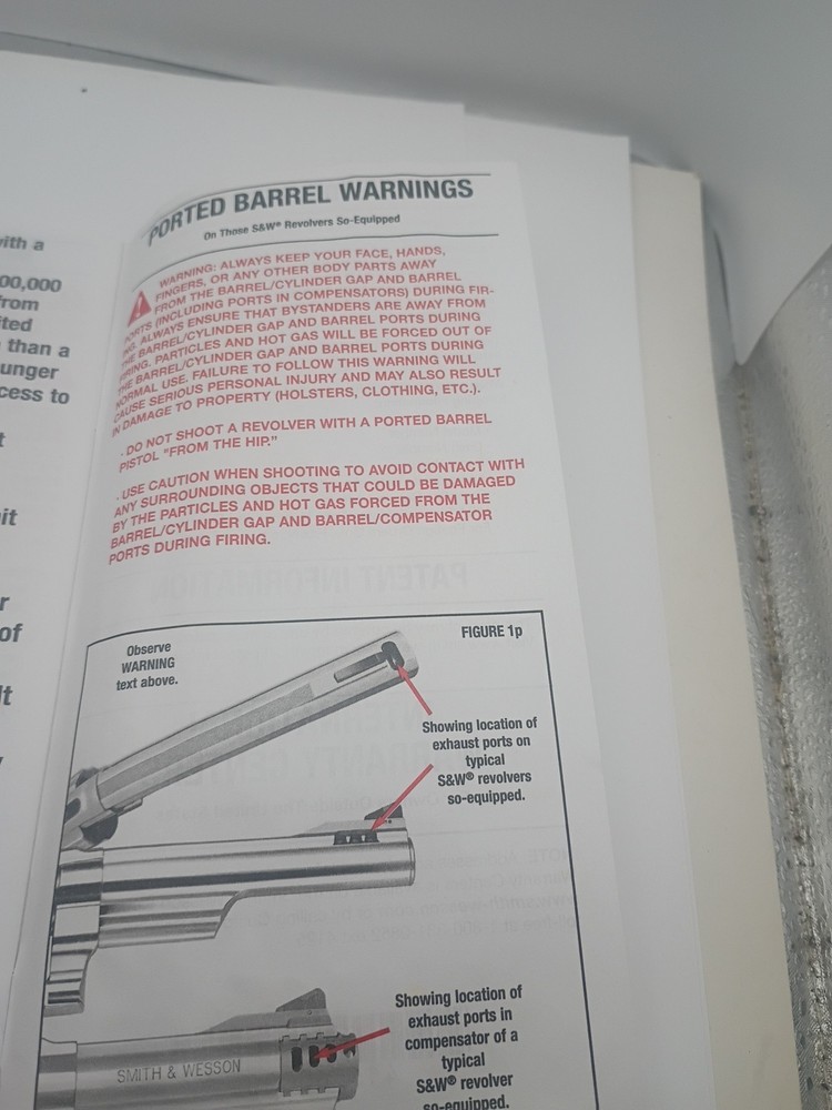 Smith & Wesson Revolver Modern Style Owners Manual 2017