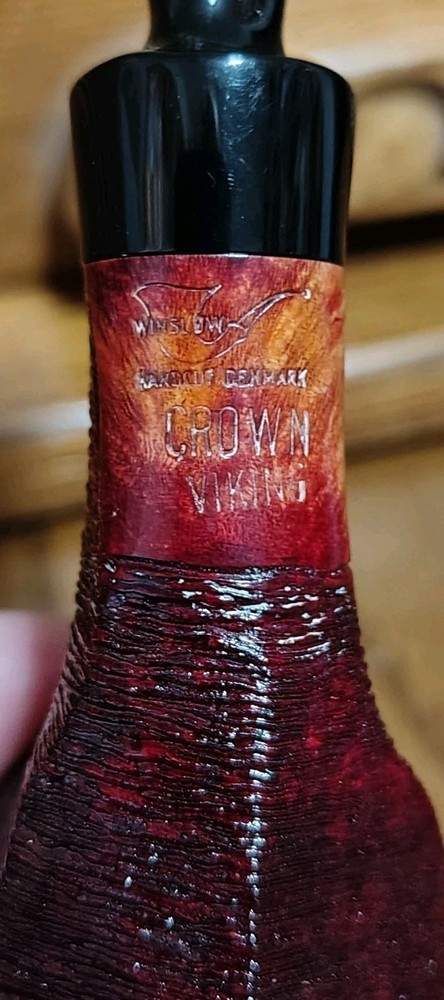 ESTATE PIPE WINSLOW HAND CUT CROWN VIKING, DENMARK
