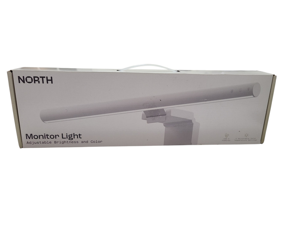 North Adjustable Monitor Light: LED Touch Sensor with USB-C Cable