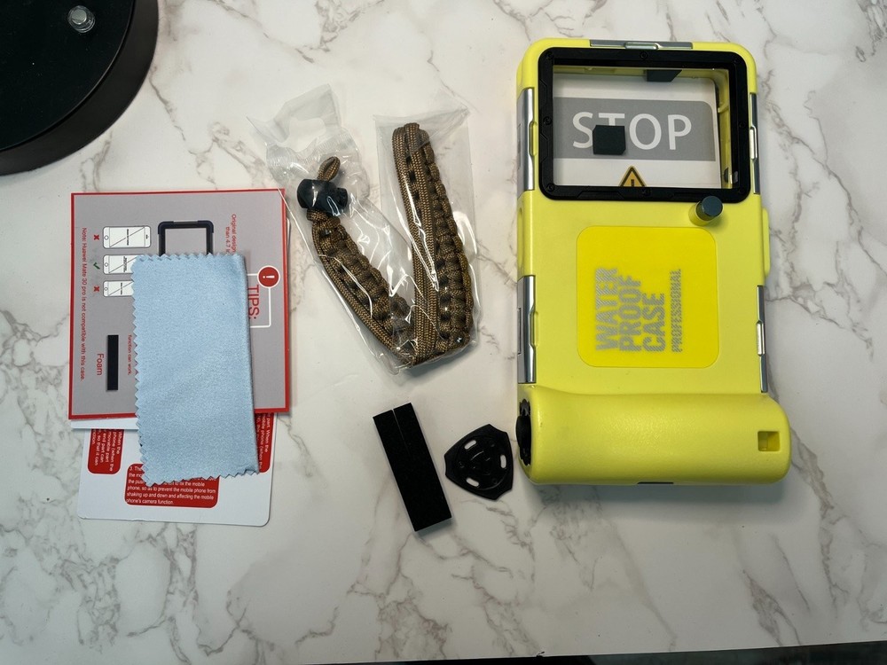 Shellbox Underwater Diving Waterproof Case 2nd Generation 15M Depth Yellow